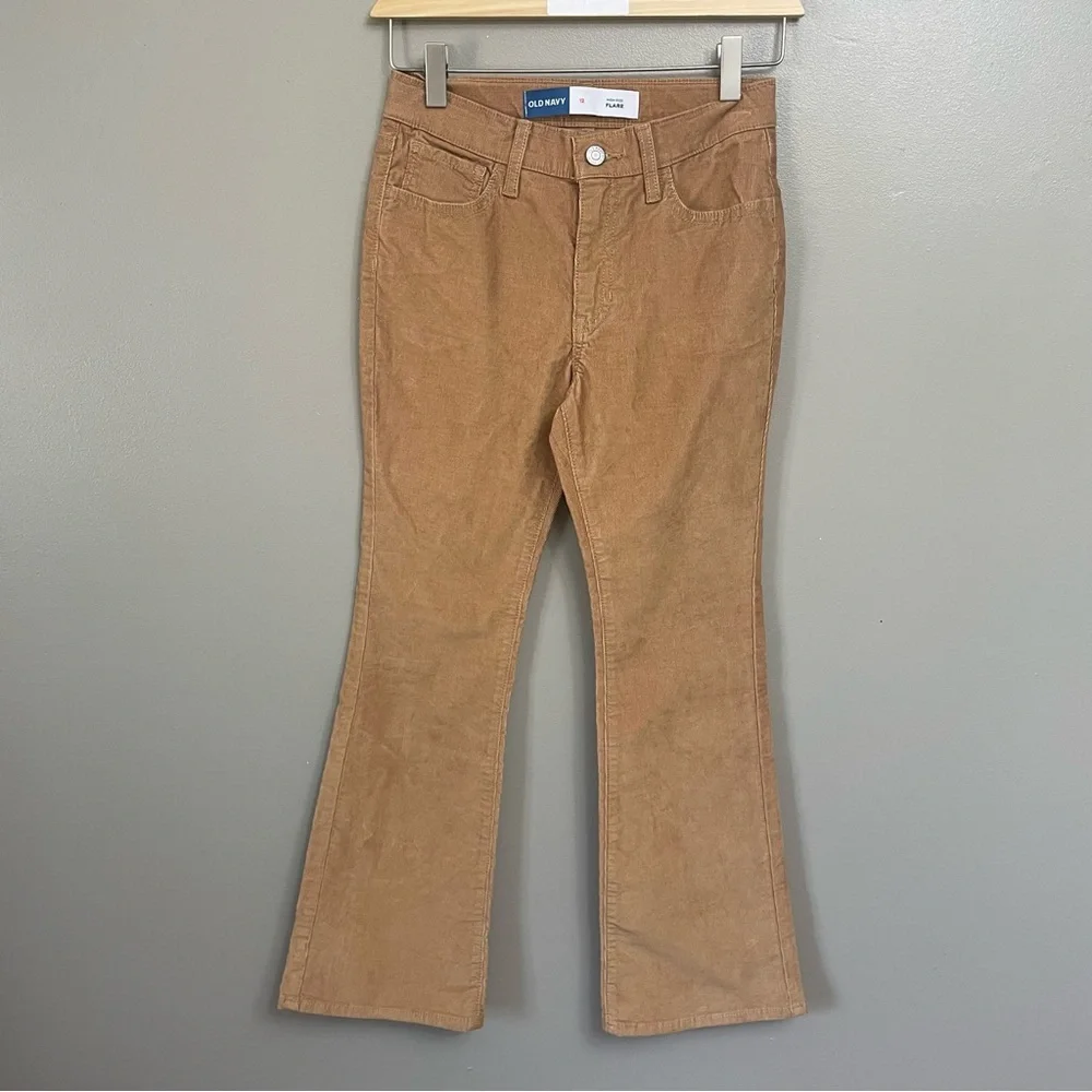 Old Navy girls size 12 Corduroy Flare Pants retro fall